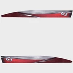 G3 V185 Boat Graphic Decal Stickers 73405081 Angler Red (set Of 2) New. Price: $427.15.