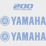 Yamaha Boat Cowling Decals HW2475 200 Four Stroke Blue Stickers (kit) New. Price: $163.26.