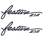Rinker Boat Brand Decal VS81462-01BL Festiva 212 Dark Blue (pair) New. Price: $50.24.