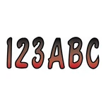 Hardline Products REBKG200 Letter Kit Red W/black New. Price: $28.38.