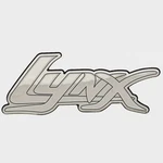 Bass Cat Boat Raised Decal Sticker 33210 Lynx Silver Black New. Price: $17.04.