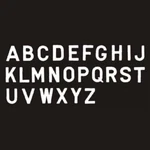 Seachoice 3" Gothic Letters & NUMBERS44; White New. Price: $15.29.
