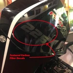 Textured Carbon Fiber Vinyl Decals Fits Mercury 4STROKE V8 Outboard 225 Set Of New. Price: $34.95.