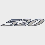 Cruisers Boat Model Decal Sticker V2112100 520 Express Silver Blue New. Price: $25.09.