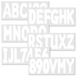 4 Sets 3" Marine Alpha-numeric Registration Numbers And Letter Sticker Decal New. Price: $22.99.