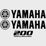 Yamaha Boat Cowling Decals HW1850 200HP Fourstroke Stickers (kit) New. Price: $165.04.