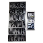 Hardline Products CHBKG300 - Series 3" Chrome/black Boat Registration Kit New. Price: $18.99.