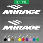 36" Mirage Boat Outboard Motor Marine Decals Vinyl Stickers Pair Set Of 2 New. Price: $87.99.
