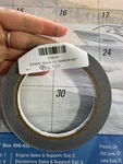 Lund Boats Pin Stripe Soild Grey 40FT - New 2198125. Price: $32.00.