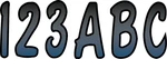 Hardline For I.d. Sticker Kit - Series Metallic Blue Gradation BMBKG200 New. Price: $29.19.