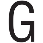 Seachoice 74191 3" Gothic Letter "g" Black Pack Of 10 New. Price: $11.23.
