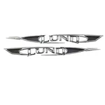 Lund Boat Emblem Decal 2065006 60 X 3/8 Inch (set Of 2) New. Price: $154.10.