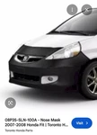 Genuine Honda Fit Nose Mask 2007-2008 (discontinued) New. Price: $125.00.