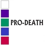 Pro Death, Vinyl Decal Sticker, Multiple Colors & Sizes #2735 New. Price: $7.95.