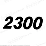 Fits Seaswirl 2300 Striper Boat Logo Decals - Any Color! 36" Long New. Price: $59.95.