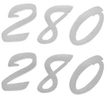 Weeres Boat Decal W1-TAPE-424 280 Model Silver Stickers (pair) New. Price: $20.07.