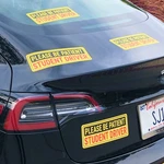 Stickios Student Driver Stickers (non-magnetic) For Cars & Windows Yellow New. Price: $24.84.