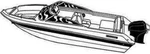 7.6OZ Styled To Fit Boat Cover Glastron Ssv 151 O/b 1981-1985 New. Price: $371.31.