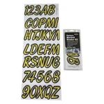Hardline Products YEBKG400 - Series 3" Yellow/black Boat Registration Kit New. Price: $16.99.