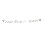 Crestliner Boat Decal 2095197 1750 Super Hawk Metallic Silver New. Price: $20.06.