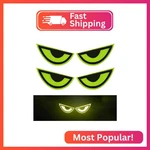 Thcbme 2 Pack Car Stickers Eye Yellow Night Safety Driving Reflective Cute Cauti New. Price: $22.06.