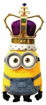 King Bob Minion Despicable Me Decal Art Decor Peel Wallpaper Sticker New. Price: $9.99.