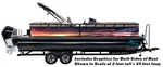 Sunset American Flag Fabric Vinyl Decal Bass Boat Pontoon Fishing Graphic Wrap New. Price: $532.25.