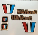Wellcraft Mirror Chrome 6 Set Marine Vinyl Boat New. Price: $68.99.