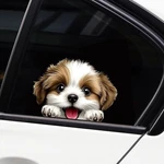 Iprokiu Cute Animal Dog Car Sticker Waterproof Pvc Double-sided Printed Puppy... New. Price: $12.64.
