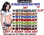 Stingray Boats Decals 30 Color Choices Hull Side Replacement New. Price: $36.00.