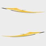 Tahoe Boat Graphic Decals 157861 Yellow Stickers (set Of 2) New. Price: $164.16.