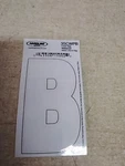Lot 10 Hardline Self Adhesive Boat Sticker 3SCWPB Letter 3" Waterproof Open. Price: $12.99.