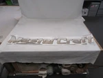 Mastercraft Raised Decal 50 1/2" X 1/4" Brown & White Gradient Marine Boat New. Price: $39.95.