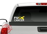 Street Legal Decals Fck Cancer Yellow Ribbon 8" 2 Pack New. Price: $20.00.