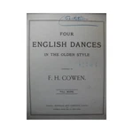 Cowen Frederic Hymen Four English Dances Orchestra 1901 Very. Price: $901.39.