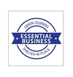 Essential Business Open During Shelter Place Decal Sticker Set New. Price: $15.00.
