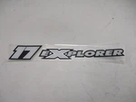 Triton 17 Explorer Raised Decal 1/2" Black White 1909943 Boat New. Price: $19.95.