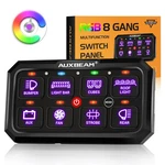 Auxbeam RB80 Xl Rgb Gang Switch Panel Toggle Momentary Pulsed Control System New. Price: $151.99.