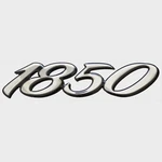 Lund Boat 1850 Decal 1985779 6 7/8 X 5/8 Inch Black/silver Vinyl New. Price: $20.06.