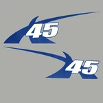 Mastercraft Boat Decal Stickers X45 Mediterranean Blue New. Price: $204.32.