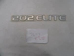 Stratos 202 Elite Raised Decal 16 1/8" X 3/4" 7D197 Silver & Black Marine Boat New. Price: $44.95.