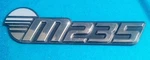 Malibu Boat Raised Decal (read Desc) 5992905 M235 Black Metallic Silver Inch Used. Price: $6.00.