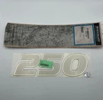 Mercury Oem 37-8M0034101/8M0113298 Decal Rear 250 Verado -see Details New. Price: $49.00.