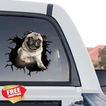 Petpalstickers Pug Car Window Decals New. Price: $50.99.