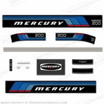 Fits Mercury 1976-1977 20HP Outboard Decal Kit Discontinued Reproductions New. Price: $84.95.