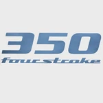 Yamaha Boat Outboard Decal 1035050 Four Stroke Blue Steel New. Price: $14.36.