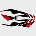 Sea Doo Boat Graphic Decal Set Red Black White 4 Piece New. Price: $303.88.