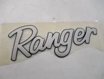 Ranger Raised Emblem Decal 14 5/8" X 1/2" H Silver & Black 7616131 Boat New. Price: $64.95.