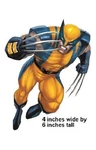 Classic Wolverine Wall Decal Peel And Stick X-men Art Decor Cling Marvel Comics. Price: $14.99.