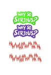 Why So Serious? Vinyl Decal Sticker 4PCS Set Joker Dc Car Dub Jdm Campervan New. Price: $10.87.